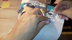 #432. Лоскутный Блок "ТЯП ЛЯП". Утилизируем ЛОСКУТКИ!!!