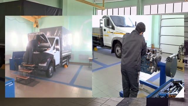 Обслуживание грузовой техники смотреть онлайн