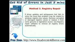 Fix Advrcntr4.dll Error Immediately to Evade Further PC problem