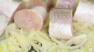 ОБАЛДЕННО вкусный хек или минтай в соусе!