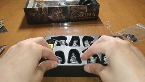 Распаковка настольной игры - Зона: Тайны Чернобыля