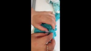 Связала балаклаву для нашей собаки Шаночки / как я вязала ???