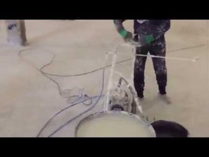Нанесение побелки, окрасочный аппарат #HYVST SPX 300 #побелка #известка