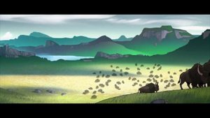 Primal | Season 2 [2022] - Bison latifrons Screen Time