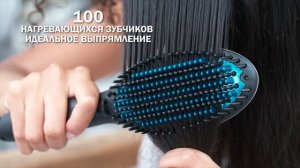 Быстрое выпрямление кудрявых волос с Rowenta Power Straight CF5820F0
