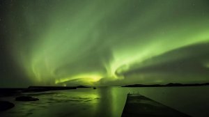 Северное сияние. Нарезка красивых таймлапсов. Релакс. AURORA 3 часа