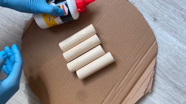 Как сделать пуфик из картона смотреть онлайн