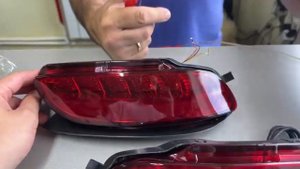 Катафоты в задний бампер Lexus RX350/Toyota Harrier 30 2003-2013 Полностью диодные LED