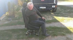 Самодельная станина под сиденье.