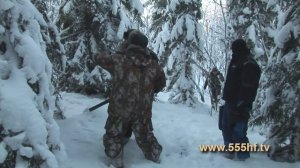 С Николаем Галкиным. На медведя на берлоге.