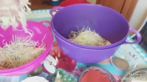 Готовим ПАНЧАНИ.Острое корейское блюдо.Часть 2.