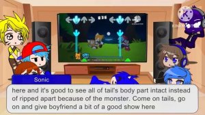 Fnf react to The Funkin Genesis mod! (Gacha club)