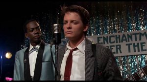 Back to the Future - Marty McFly Plays Earth Angel and Johnny B  Goode