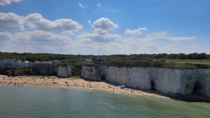 Top 10 walks | Sandy bays of Ramsgate to Margate Beach | Drone  ?? Hiking UK | England Great walks