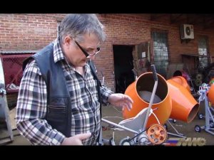 (#1).БМ-120 Российская бетономешалка МиК профессионал