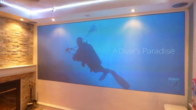 THE ALR SCREEN PAINT THAT CAN DO THIS TO A 720P PROJECTOR! OPTIONAL 1080P - 4K смотреть онлайн