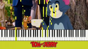 TOM & JERRY | Piano Tutorial | Vielen Dank für die Blumen (Aus dem Kinofilm "Tom & Jerry")