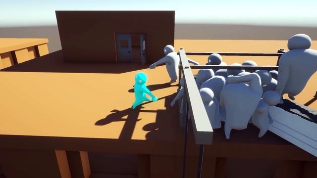 Gang Beasts - Barney Can Fly!!! [Developer Mode] смотреть онлайн