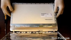 Sony VAIO SVF152A29V (SVF1521N1RW) screen replacement, замена дисплея ноутбука