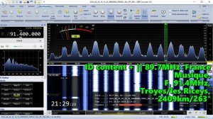 28.06.2024 18:26UTC, [Es], France Musique, Франция, 91.4МГц, 2409км