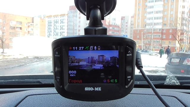 SHO-ME Combo N5 A12 - видеообзор комбо устройства на Ambarella А12