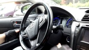 Руль заваливается в крайних положениях Toyota Camry