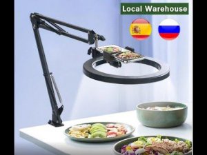 Как снимать видео над столом. Отличный штатив для съёмки над столом с Алиэкспресс!