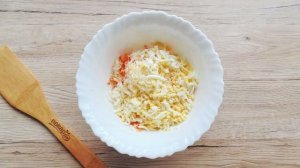 Салат из моркови, яиц и сыра