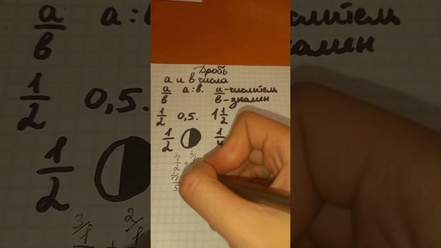 Тема:Дроби. смотреть онлайн