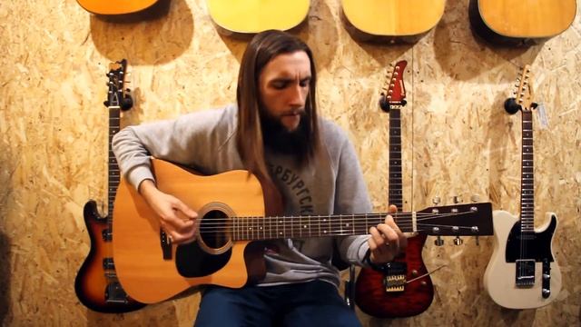 Тест гитары Sigma DMC-STE 2013 / Guitar review Sigma DMC-STE 2013 смотреть онлайн