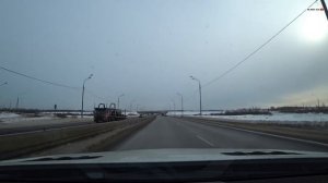 Дороги России - М10 "Россия". Участок от М11 (Медное) до М11 (Воскресенское). (зима)