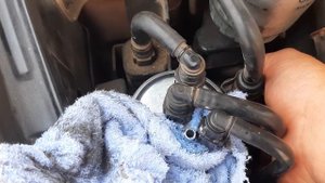 замена топливного фильтра киа карнивал