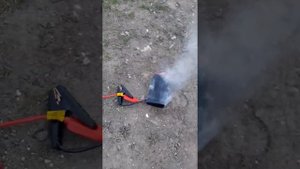 Запуск двигателя с бустера #3 (Опасно, бустер!)