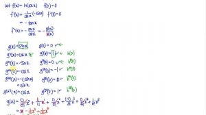 Maclaurin series of ln cosx