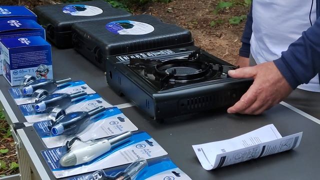 Протестировали портативную плитку с керамическим нагревателем TrackGas 156П