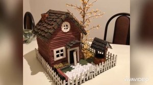 #Поделки своими руками# Осенний домик