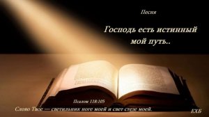 Господь есть истинный мой путь...