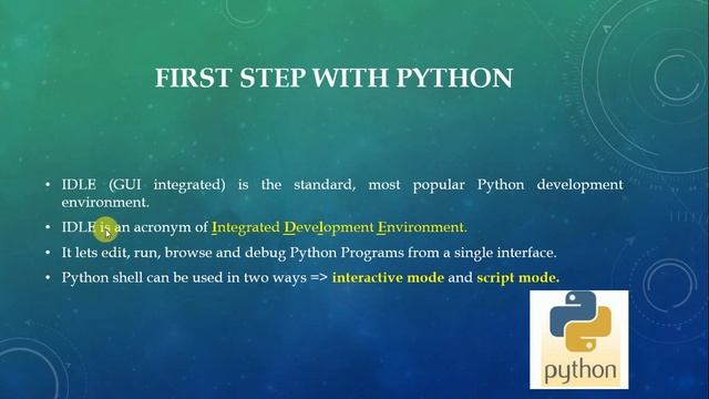 #learnpython #cbse #class11 INTRODUCTION TO PYTHON | CLASS-1 | ENGLISH TUTORIAL