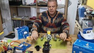 GOK Caramatic - подключение двух газовых баллонов в автодоме, караване.