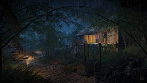 You're Sleeping...during The Vietnam War | Distant Battle Ambience | Rain and Thunder | Sleep Sound