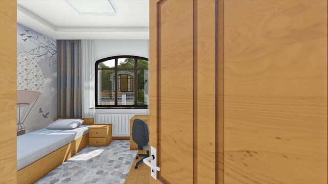 Проект одноэтажного дома с тремя спальнями и гаражом 149м2 смотреть онлайн