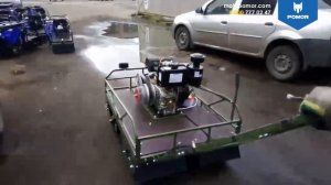 Мотобуксировщик POMOR X2 Дизель (спецзаказ)