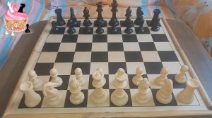 Мат в 2 хода. Самый быстрый мат в шахматах в начале игры. Видео уроки  в шахматы для детей.