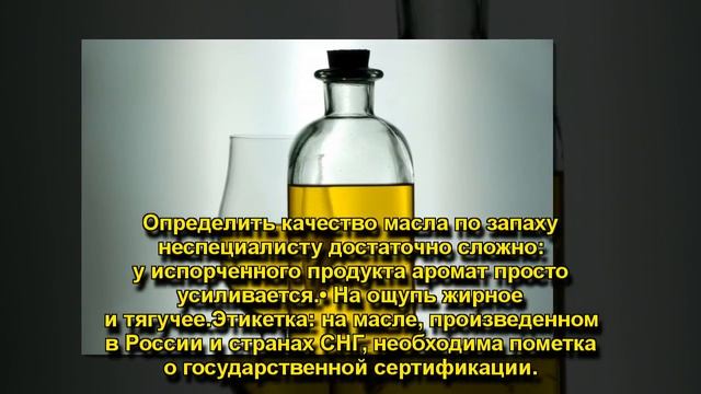 Растительное масло: тонкости выбора смотреть онлайн