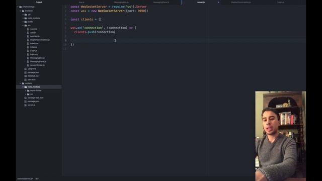 Creating a Chatroom with WebSockets and React смотреть онлайн