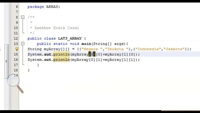 PERTEMUAN 10 : ARRAY DAN PENGENALAN JFRAME FORM DI PEMOGRAMAN JAVA PADA APLIKASI NETBEANS смотреть онлайн