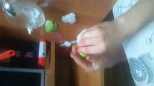 Слайм из  клея пва и соды