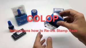 How To: Re Ink COLOP Self Inking Stamp (Refill Ink & Ink Pad)