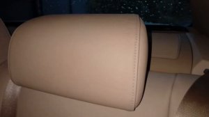 BMW E60 5 SERIES КАК СНЯТЬ ЗАДНИЙ ПОДГОЛОВНИК.
