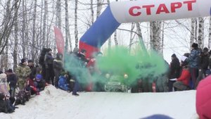 На фестивале "Лысогорские санки" 2020.
